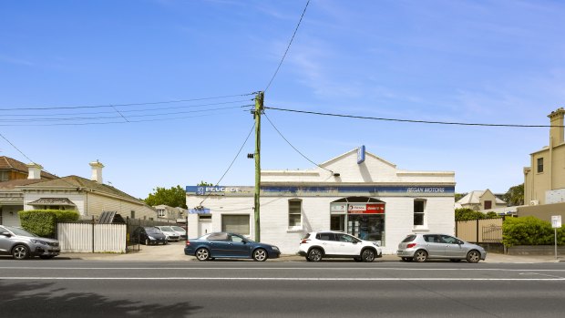 A sprawling car workshop on 981 sq m of land at 75-79 Auburn Road sold for $4.2 million.