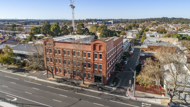 United Petroleum's Hoddle Street headquarters are now vacant and the historic shoe factory is on the market.