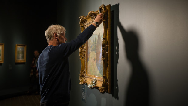 Monet: Impression Sunrise launches at the National Gallery of Australia on Friday.
