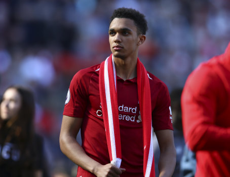 A dejected Trent Alexander-Arnold after Manchester City's win at Brighton is confirmed. Liverpool finished one point behind Manchester City and needed City to lose at Brighton for the title to return to Anfield for the first time since 1990.
