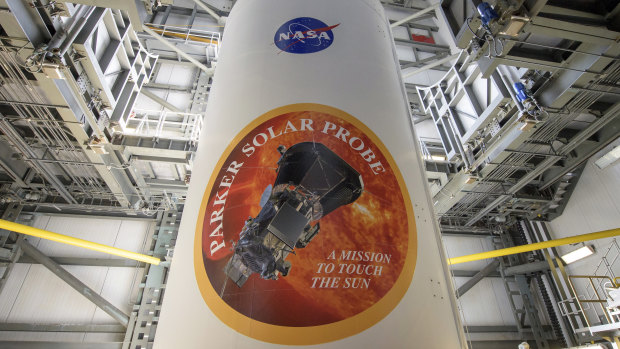 Imagine your brand's name here: on the side of NASA spacecraft. Pictured: the Parker Solar Probe.