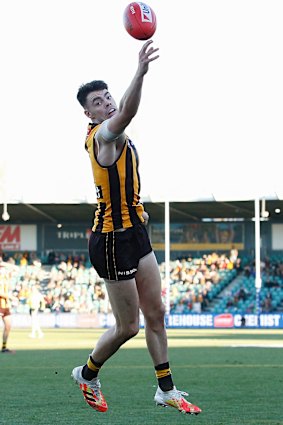 Hawthorn player Conor Nash.