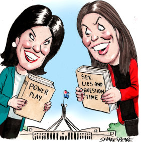 Julia Banks and Kate Ellis