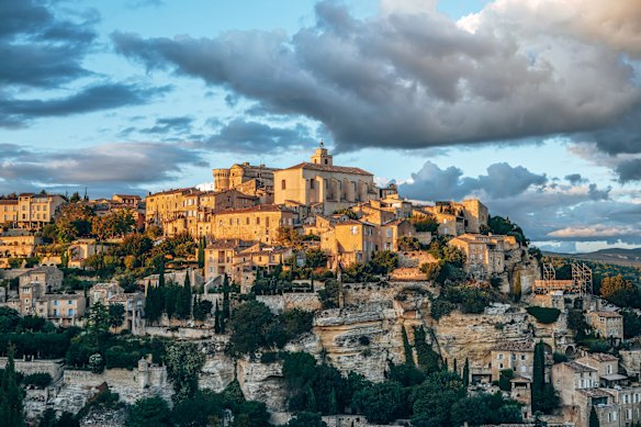 The town of Gordes in the Luberon.