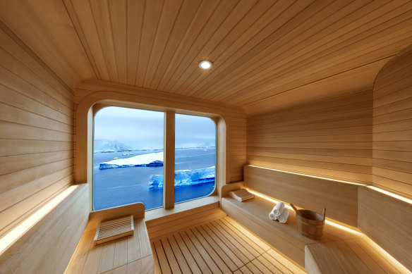 If you’re heading to the cold, or on a ship, packing swimwear leaves open the option of a soothing sauna.