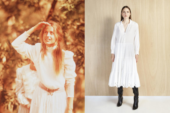 Picnic at Hanging Rock gets a style reboot with this dress from Magali Pascal.