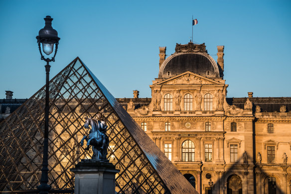 The Louvre.