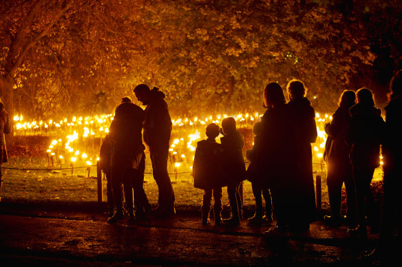 Last year’s Lightscape drew people out of their homes, and it’s sure to do the same this year.