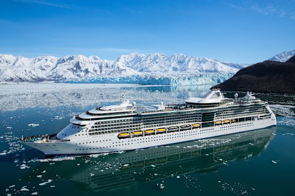 Royal Caribbean homeport four ships in Alaska. Pictured: Radiance of the Seas.