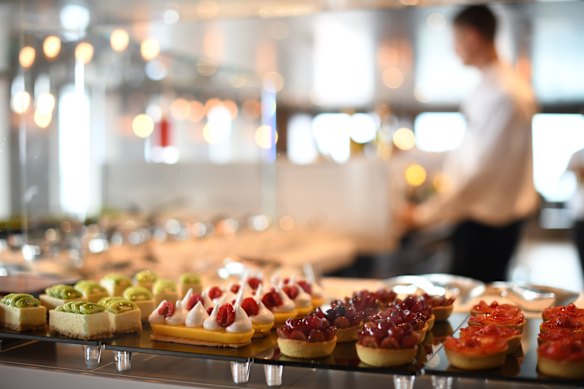 Pastries at Azure Cafe.