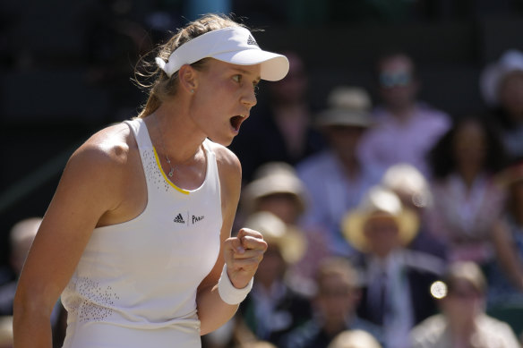 Elena Rybakina won her first grand slam title at Wimbledon.