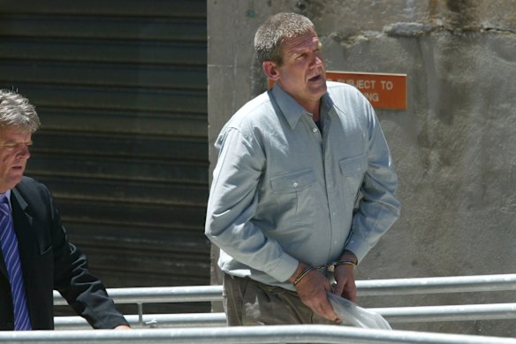 Convicted killer Bradley John Murdoch, pictured here in 2003, has never revealed where Peter’s body is. He died in prison last year.