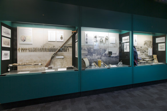 Constabulary items on show at the Queensland Police Museum in Brisbane range from the engrossing to the grisly.