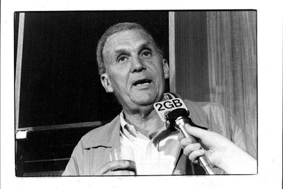 John Laws in December 1986