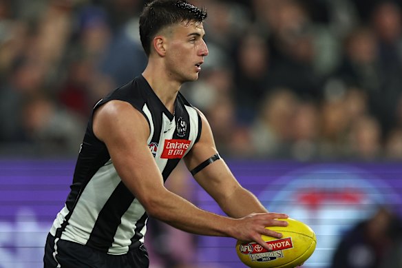 Young Collingwood champion Nick Daicos.