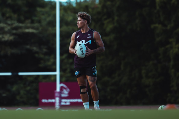 The 22-year-old Reece Walsh enters his fifth season in the NRL.