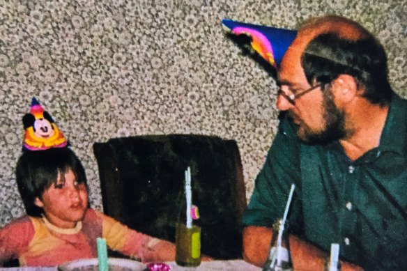 Hannah Gadsby, now 44,  celebrates her birthday with her family.