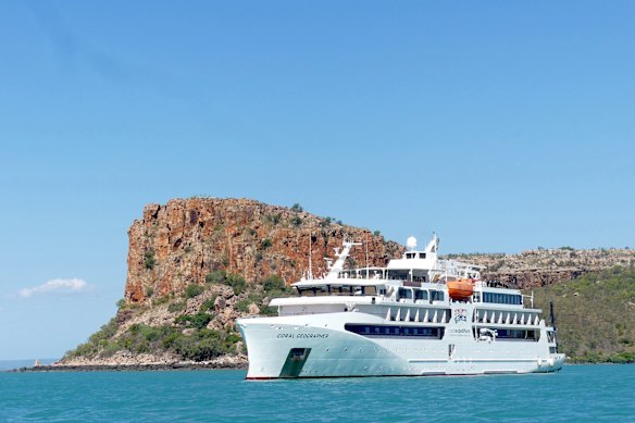 Coral Geographer at Raft Point in the Kimberley.