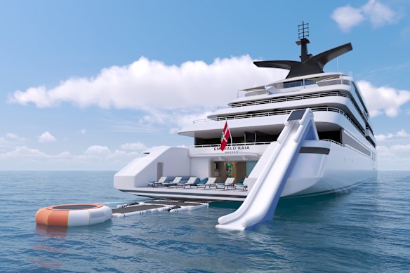 Artist’s impression of Emerald Kaia.