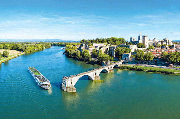 Scenic Sapphire on the Rhone.