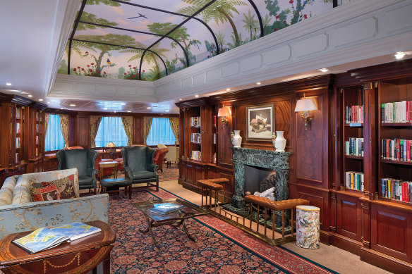 The Library – a favourite bolthole.
