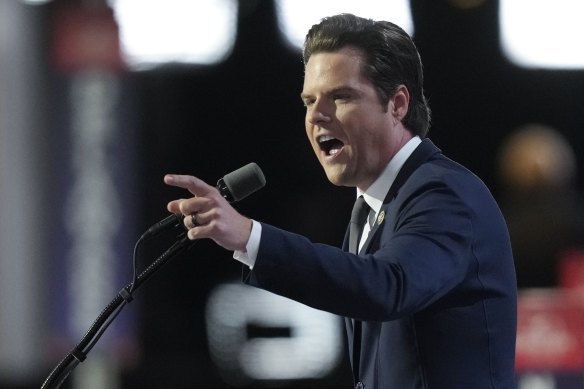 Matt Gaetz at the Republican Natio<em></em>nal Convention
