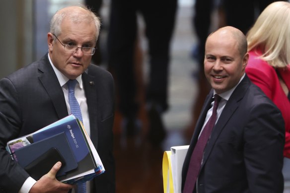 Prime Minister Scott Morrison and Treasurer Josh Frydenberg will speak with Victorian leaders on Wednesday night.