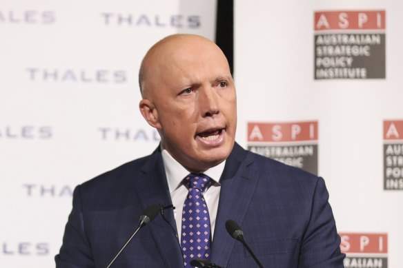 Josh Frydenberg sees Peter Dutton (pictured) as his main rival for the top job.