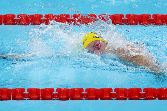 Lani Pallister defied her recent bout of COVID to keep Australia out in front.