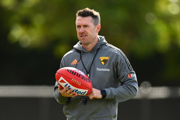 Hawthorn assistant coach Craig McRae.