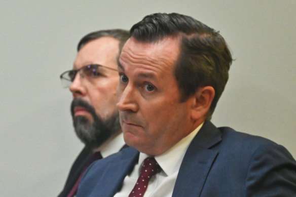 Premier Mark McGowan talked all last week about how he did not want to bring in level two restrictions while Chief Health Officer Andrew Robertson was quiet on the subject of the caseload number which would trigger such rules.
