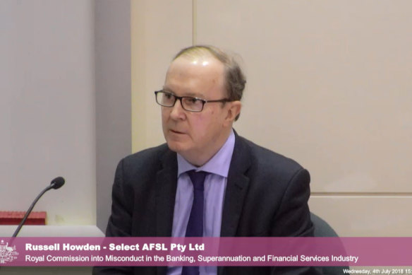 The managing director of insurer Select AFSL, Russell Howden, has been found by a court to have breached his duty of care and diligence as a director.