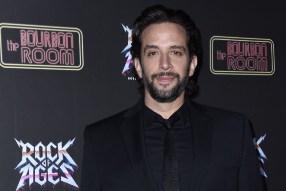 Broadway star Nick Cordero, pictured here at the opening night of Rock Of Ages in Hollywood in January this year, has died at 41.