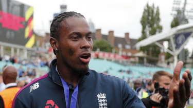 Jofra Archer is one of England's big hopes in the second Test at Lord's.