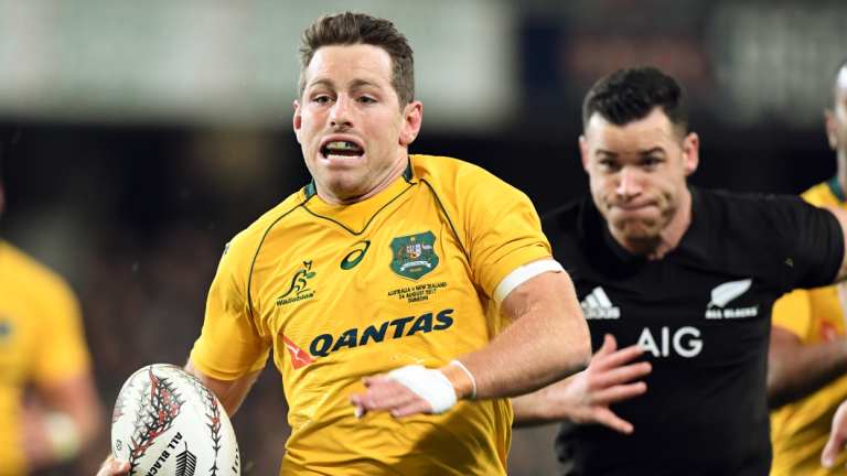 Punted: Bernard Foley has been dropped for the South Africa clash.