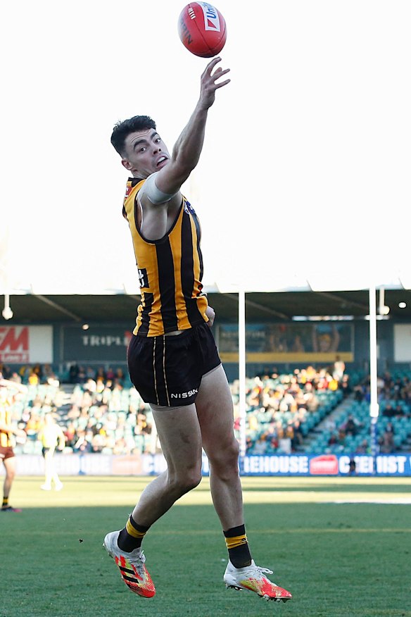 Hawthorn player Conor Nash.