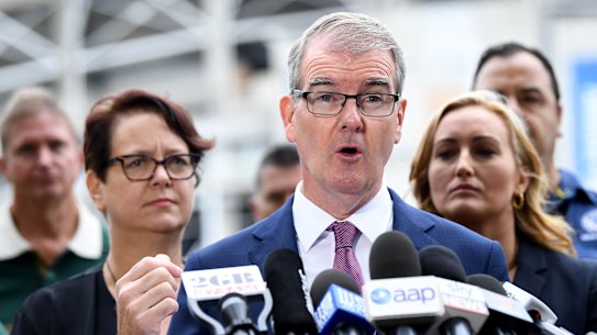 Labor leader Michael Daley