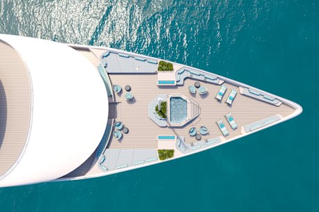 Design render of Emerald Cruises’ Emerald Kaia.