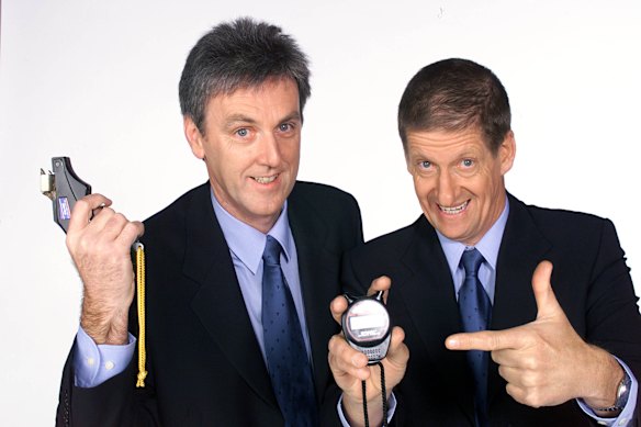 Roy and HG Nelson, aka comedians John Doyle and Greig Pickhaver, presented The Dream, which ran for two weeks during the Sydney Olympics. 