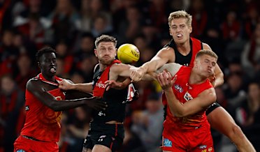 Essendon are due to play Gold Coast on Saturday evening. 