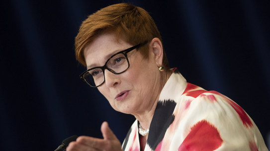 Foreign Minister Marise Payne has criticised electoral changes China is imposing on Hong Kong.
