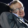 Stephen Hawking's voice beamed into space at final send-off