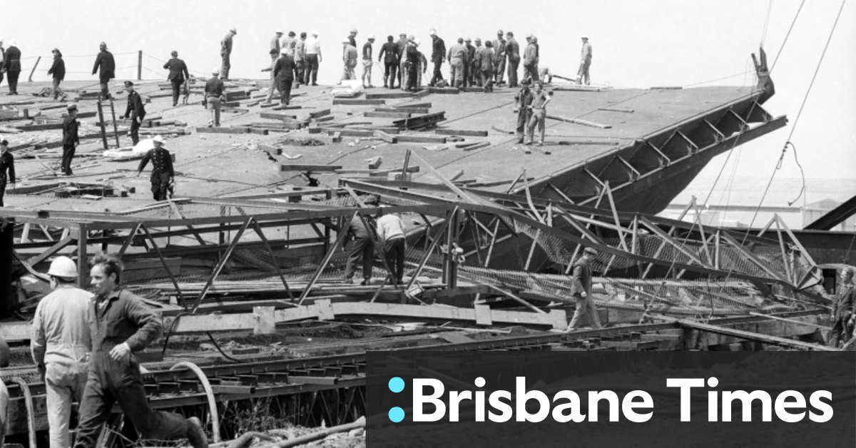 From the Archives, 1970 The West Gate Bridge collapses
