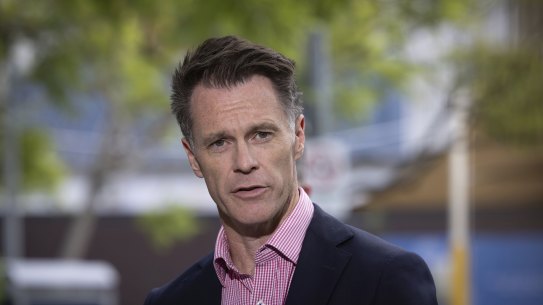 NSW Premier, Chris Minns, gives a press conference outside of  The Children’s Hospital at Westmead, after announcing the statewide rollout of the virtual KIDS Urgent Care Service, The Children’s Hospital at Westmead, Sydney, 28 January 2024. Photo Jessica Hromas