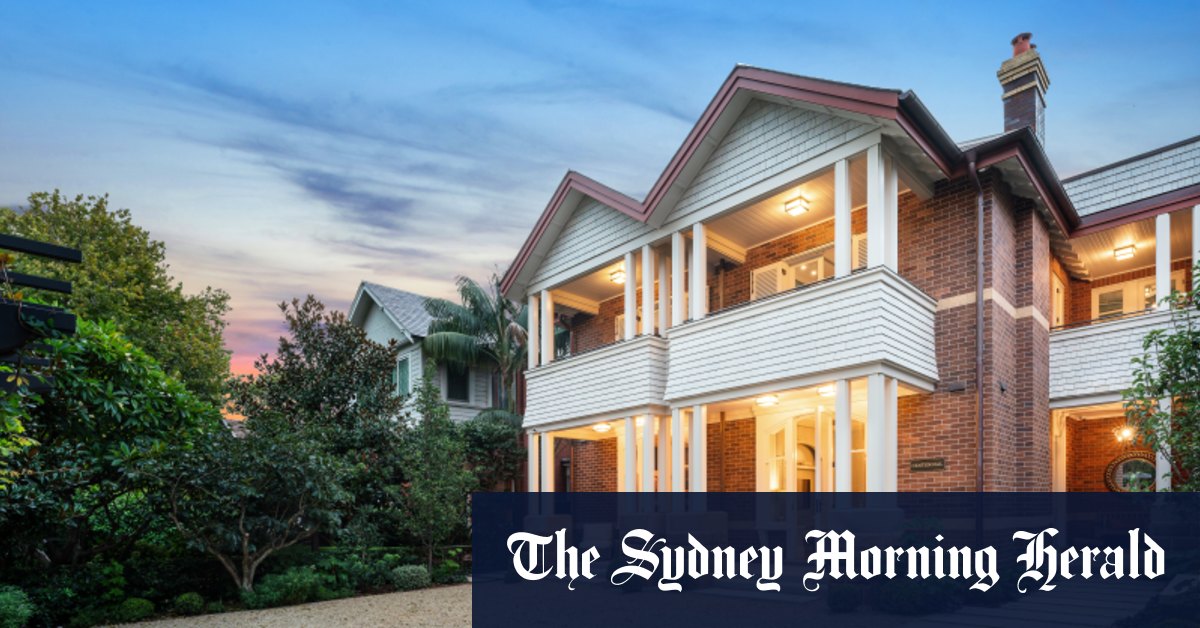 Sydney property: Afterpay investor and his wife Fee to flip Centennial Park house she coveted for a decade - Vimarsana News