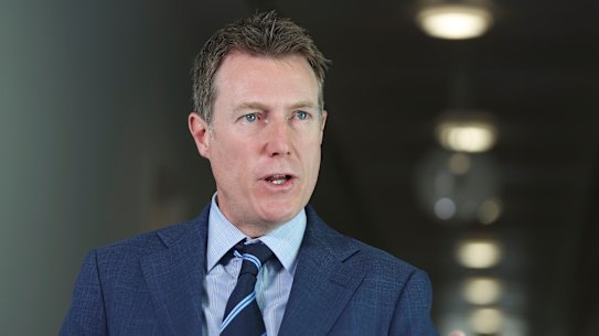 Attorney-General Christian Porter makes the pitch for the government's industrial overhaul.
