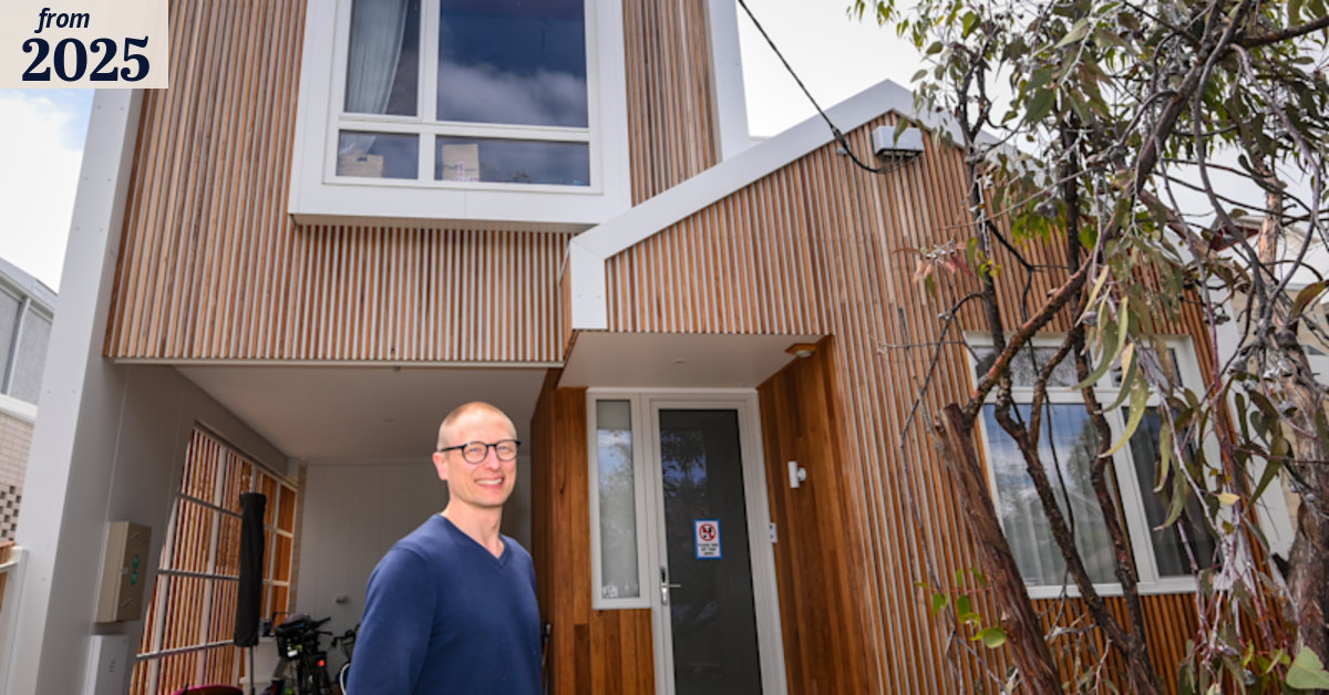 How Ben got a new, ‘awesome quality’, architect-designed home in months
