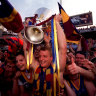 I fell in love on grand final day, but not with football