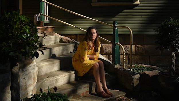 School teacher Steph Lentz, who was sacked by her Christian school after she told it she was gay.