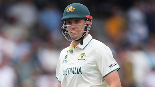 Australia’s Cameron Green is being viewed as a long-term No.3.